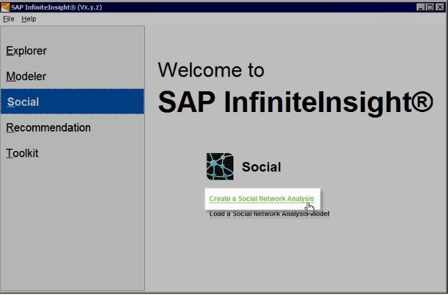 SAP InfiniteInsight