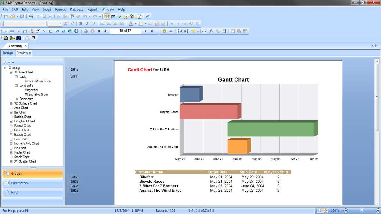 Crystal Reports