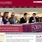 Fordham University, Master of Science Business Analytics