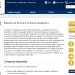 University of Maryland, Master of Science Data Analytics