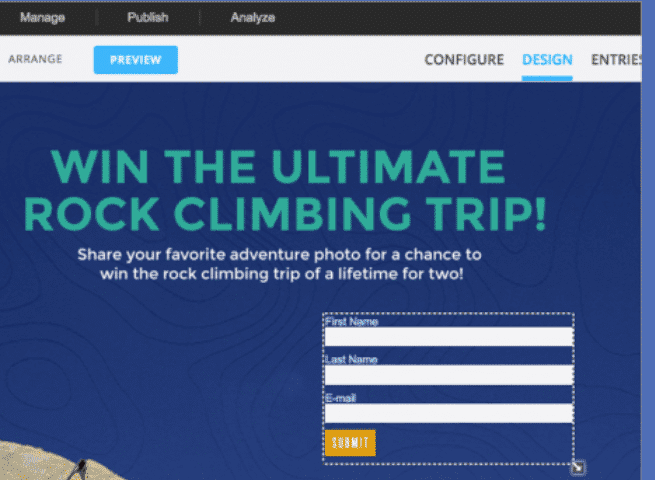 Spredfast Promotions Customizable social contest builder