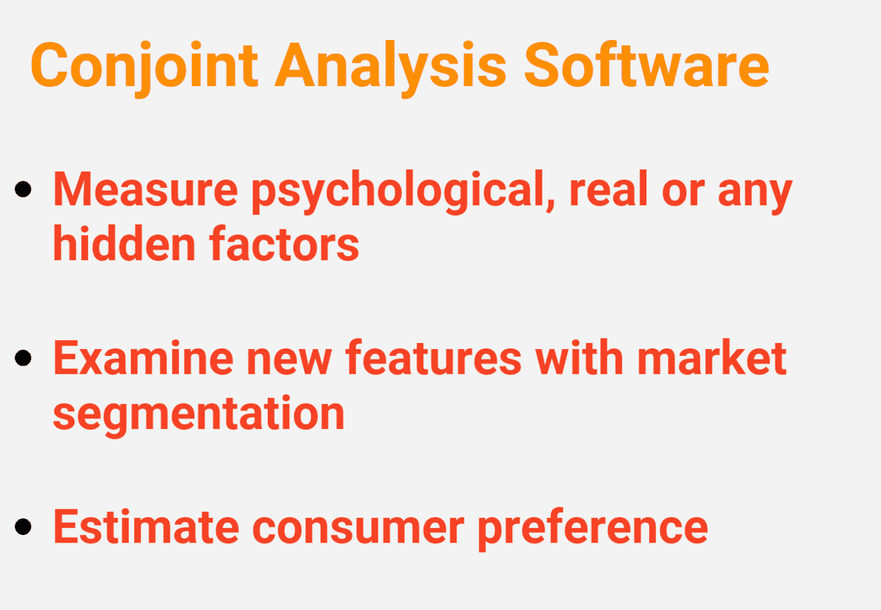 Top Conjoint Analysis Software