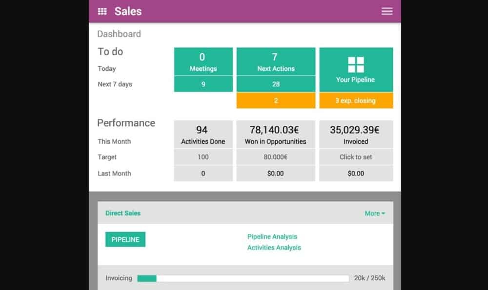 odoo crm pricing