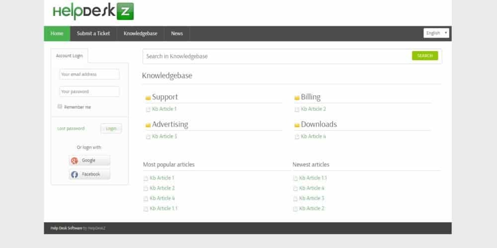 Helpdeskz In 2020 Reviews Features Pricing Comparison Pat