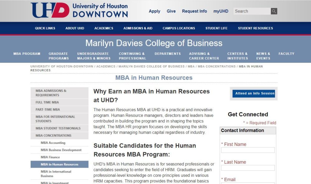 University Of Houston Mba >> University Of Houston Mba In Human Resources Compare University Of Houston Mba >> University Of Houston Mba In Human Resources Compare