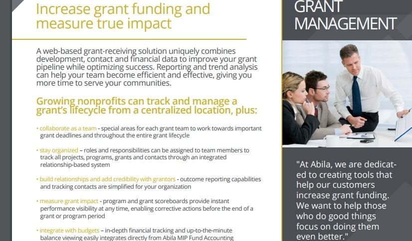 Abila Grant Management in 2024 - Reviews, Features, Pricing 