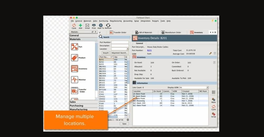 fishbowl inventory software
