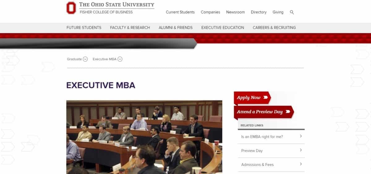 Top 40 Executive MBA Programs in 2020 in 2020 - Reviews, Features