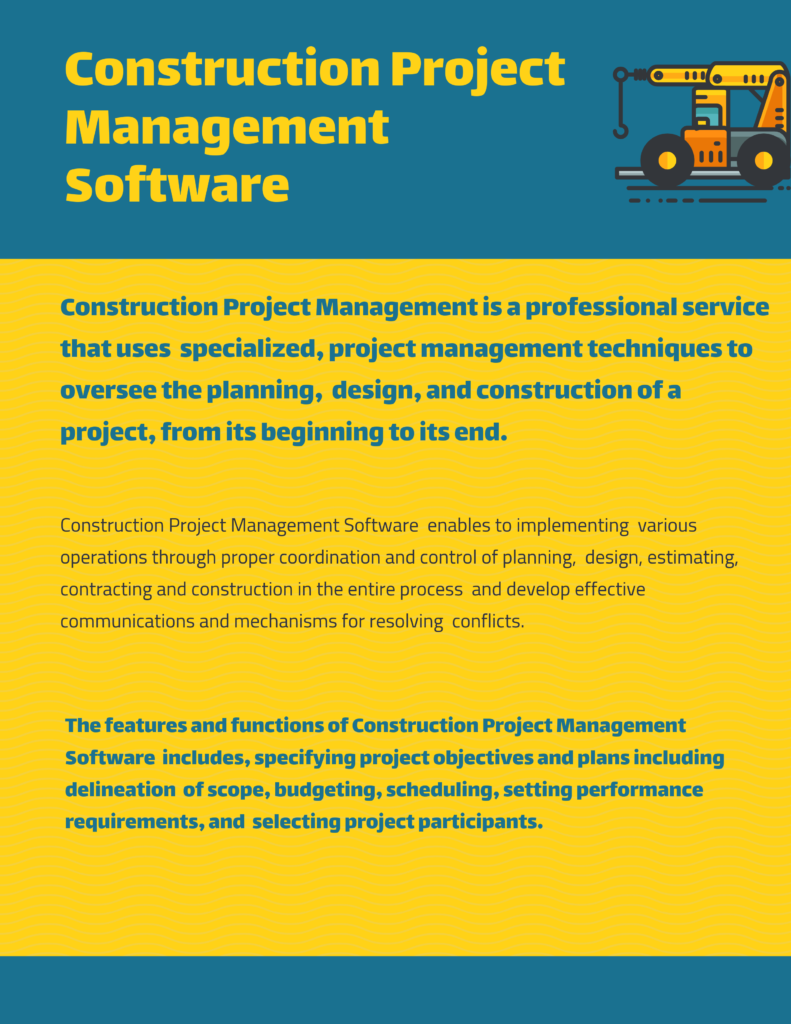 What are Construction Project Management Software