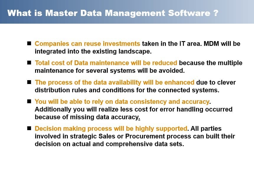 What is MDM Software