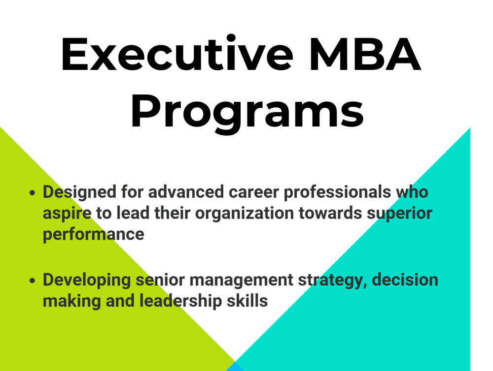 Top Executive MBA Programs in 2022 2022 - Reviews, Features, Pricing, Comparison - PAT RESEARCH: B2B Reviews, Buying Guides & Best