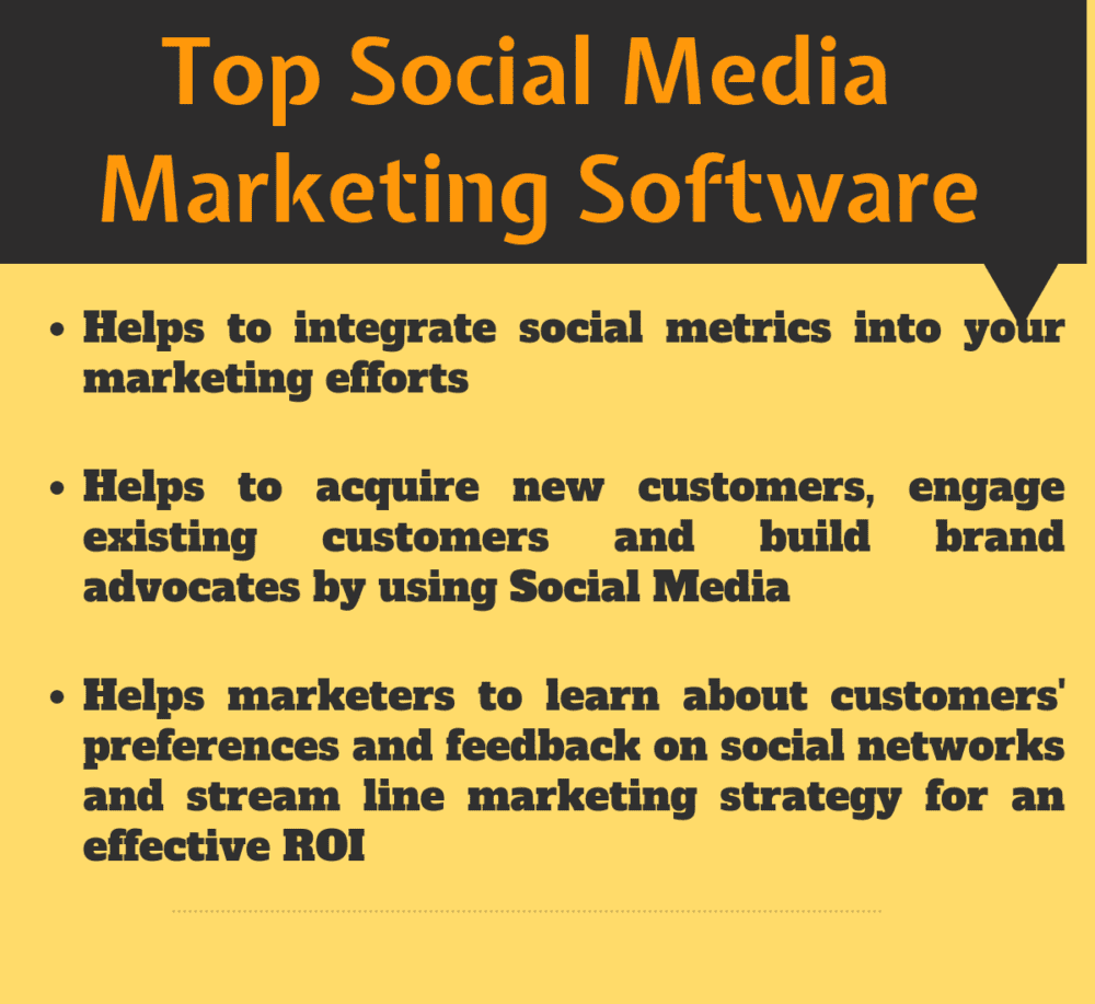 Top 15 Social Media Marketing Software