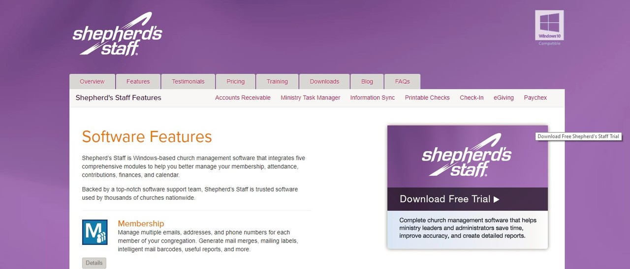 shepherd staff software