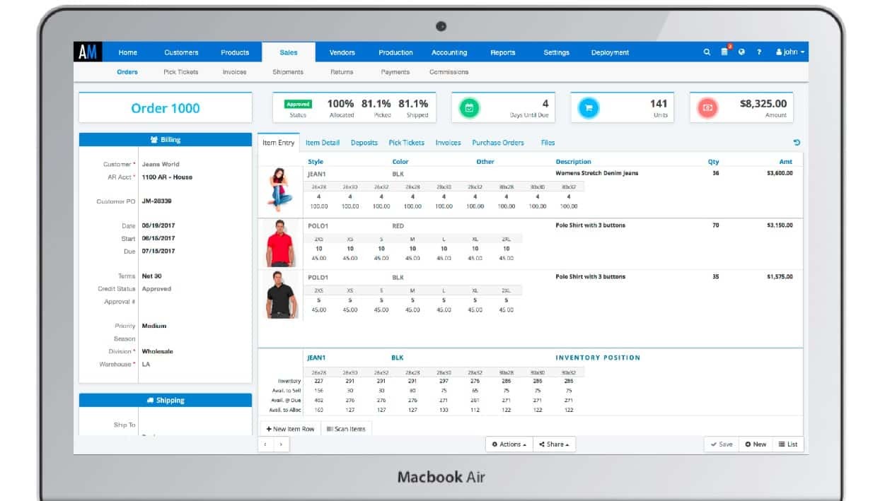 ApparelMagic in 2024 Reviews, Features, Pricing, Comparison PAT