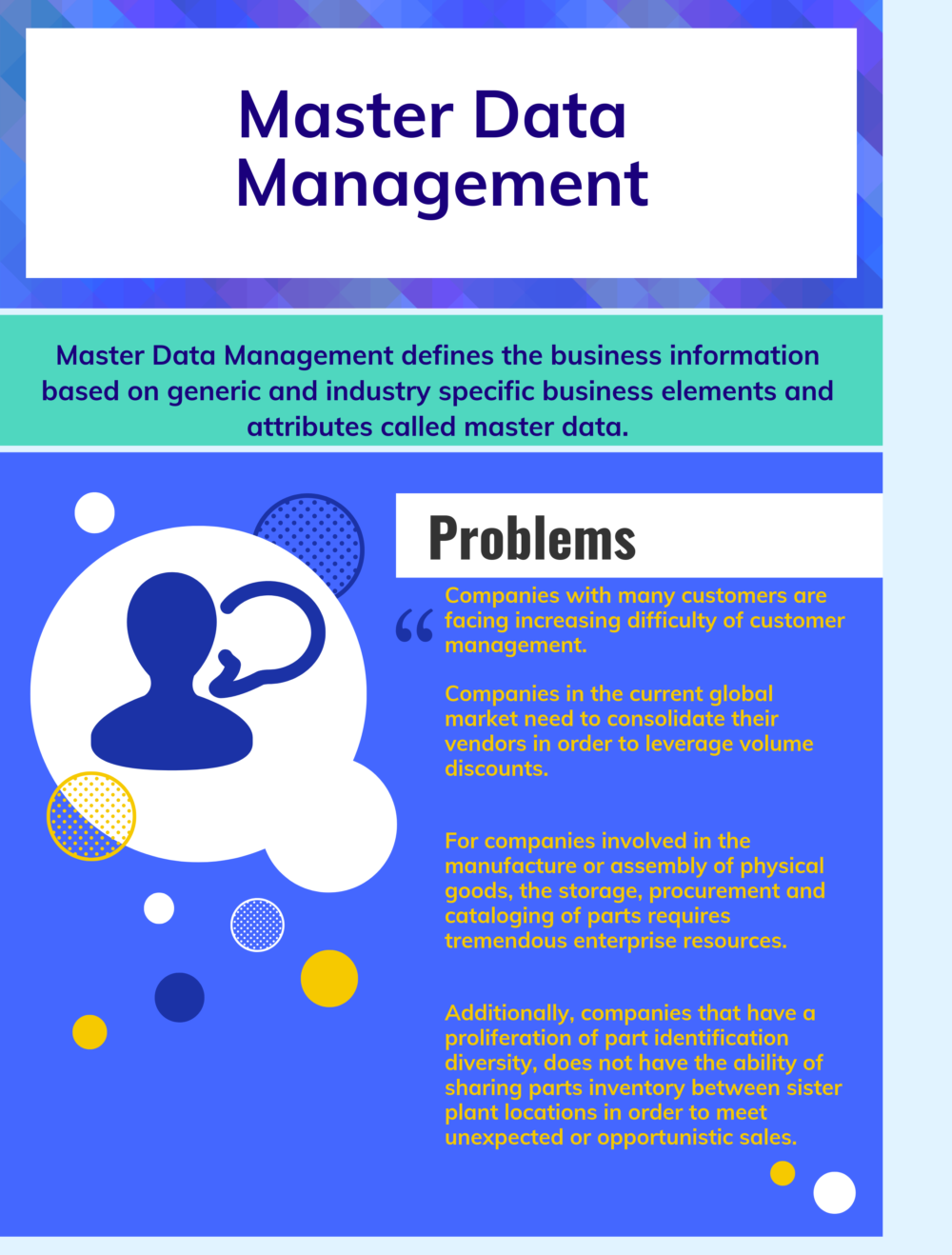 Biggest Problems in Master Data Management Biggest Problems in Master Data Management