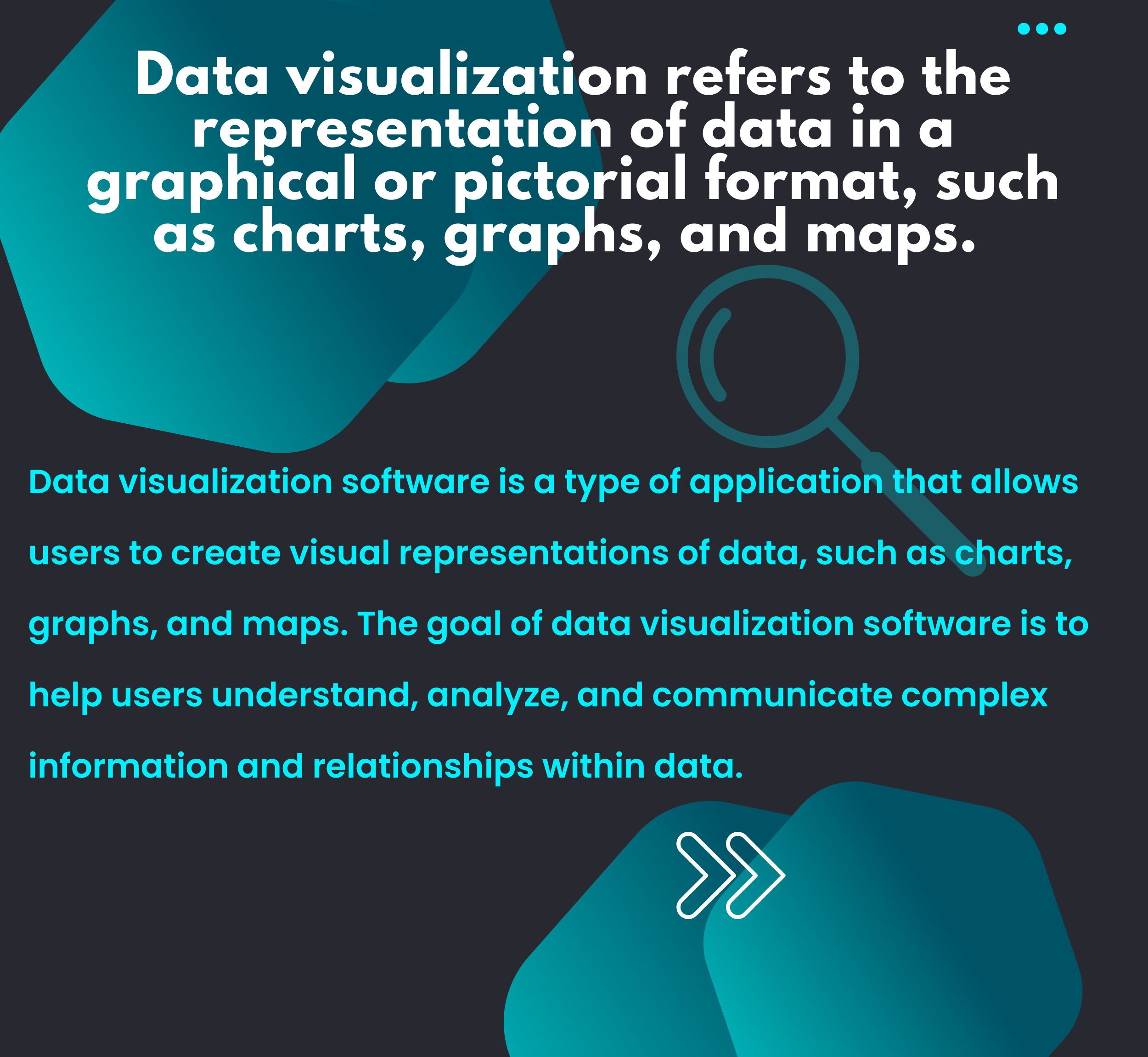 Data visualization software